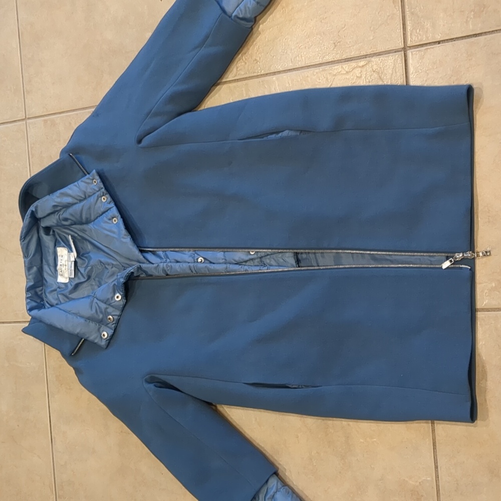 Laurier & Co 3-in-1 Blue Puffer Jacket Coat Size XS